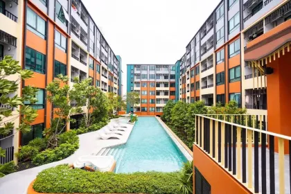 Condominio The Cube Amazes de 1 dormitorio en alquiler en Thalang
