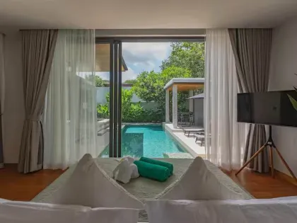 วิลล่าส่วนตัวพร้อมสระว่ายน้ำ 3 ห้องนอน 4 ห้องน้ำ ใกล้ Boat Avenue, บางโจ