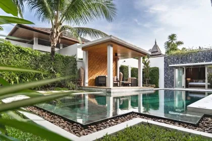 Роскошная вилла с бассейном 4 спальни в Botanica Bangtao Beach