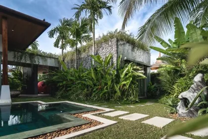Роскошная вилла с бассейном 4 спальни в Botanica Bangtao Beach