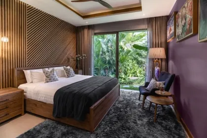 Роскошная вилла с бассейном 4 спальни в Botanica Bangtao Beach