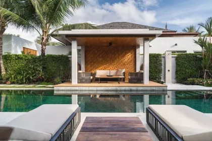 Роскошная вилла с бассейном 4 спальни в Botanica Bangtao Beach