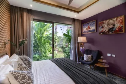 Роскошная вилла с бассейном 4 спальни в Botanica Bangtao Beach