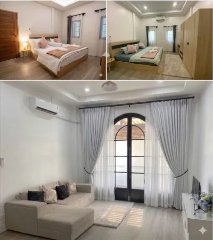 บ้านพร้อมเฟอร์นิเจอร์ครบ 3 ห้องนอนให้เช่าในเกาะแก้ว