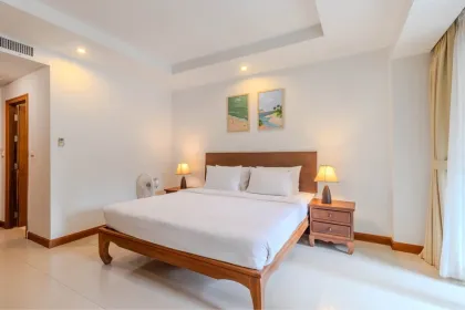 1-Zimmer-Wohnung mit Pool in der Nähe vom Surin Beach