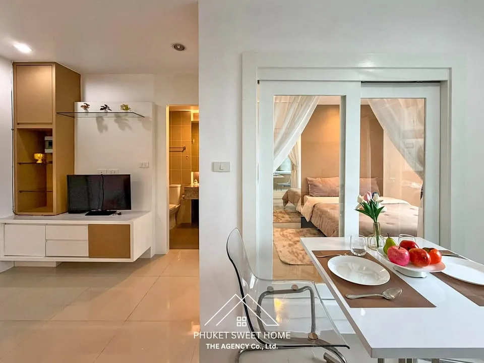 1 Bedroom 1 Bathroom Apartment for Rent in The Scene Condo, Kathu