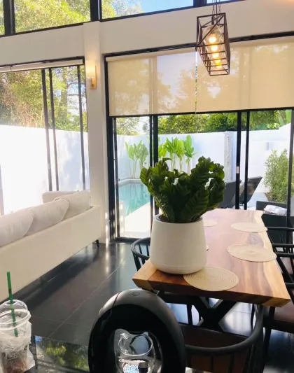 Villa privée avec piscine, 2 chambres et 2 salles de bain à Pa Khlok