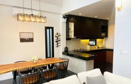 Villa privée avec piscine, 2 chambres et 2 salles de bain à Pa Khlok