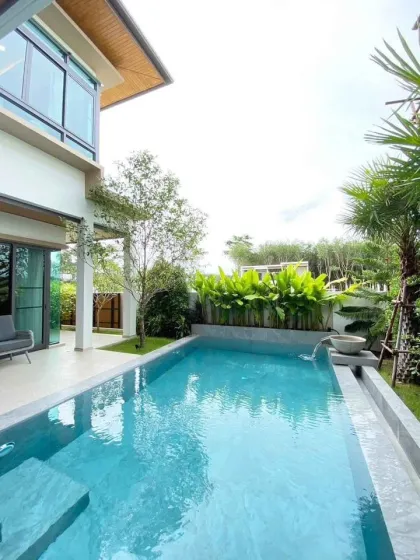 Brand New 3-Bedroom Pool Villa for Rent in Cherng Talay