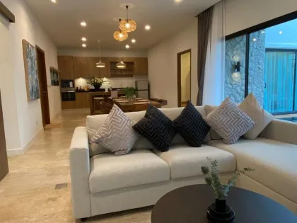 Voll möblierte 2-Zimmer-2-Bad-Villa zur Miete in Shambala Sol, Chalong