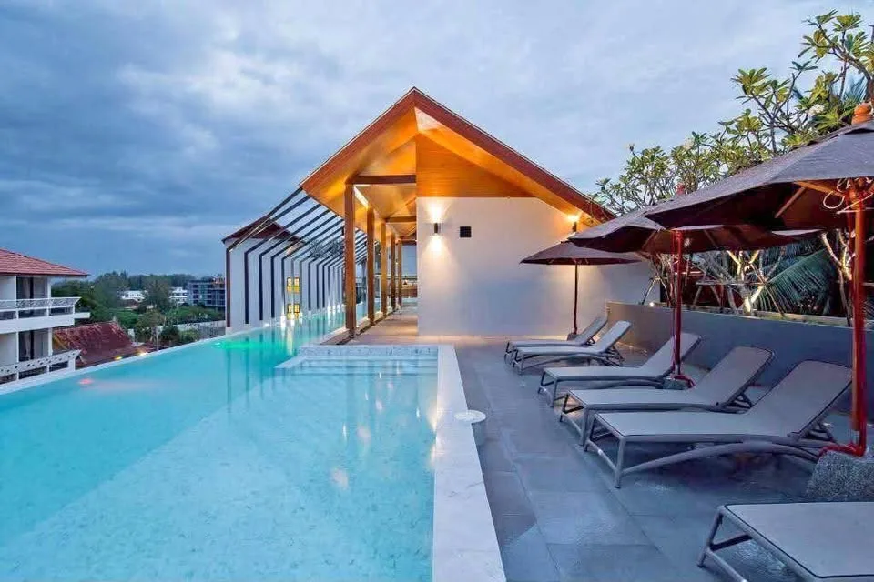 Apartamento 1 Habitación con Acceso a Piscina en Palmyrah Surin Beach en Renta