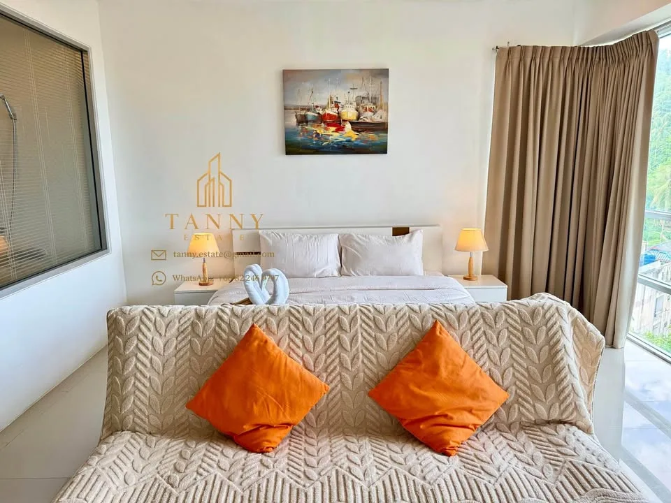 Fully Furnished 1 Bedroom Studio with Sea & Mountain Views in Karon
