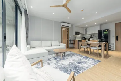 Appartement spacieux 2 chambres avec jardin à louer à Bang Tao