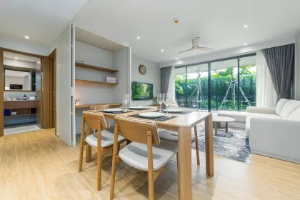 Appartement spacieux 2 chambres avec jardin à louer à Bang Tao