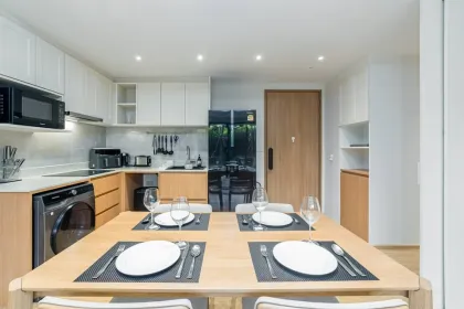Appartement spacieux 2 chambres avec jardin à louer à Bang Tao