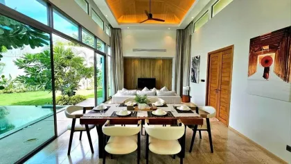 Villa privée avec piscine 2 chambres à louer à Shambhala Grande