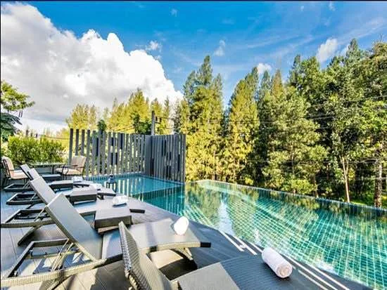 Condo mit Bergblick zur Miete in Choeng Thale, Phuket