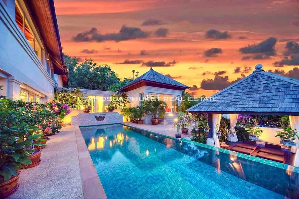 Villa de lujo 2 dormitorios y 2 baños en alquiler en Layan, Phuket