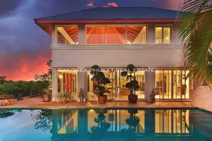 Luxus-Villa mit 2 Schlafzimmern und 2 Bädern zur Miete in Layan, Phuket