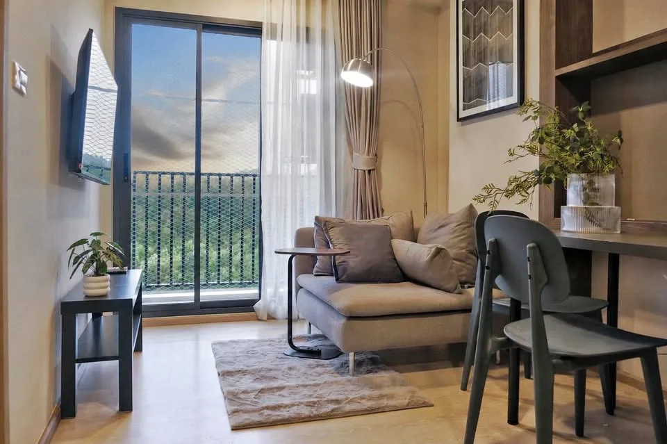 อพาร์ตเมนต์ 1 ห้องนอน 1 ห้องน้ำให้เช่า ที่ The Base Rise Condo, เมืองภูเก็ต