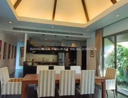 Villa con 4 Dormitorios y 4 Baños con Piscina en Layan en Alquiler
