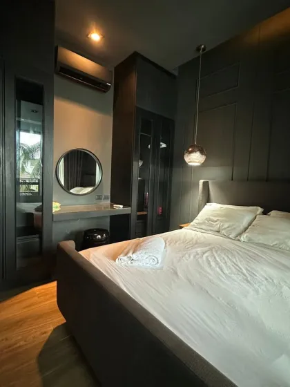 Condo de lujo de 1 dormitorio en alquiler en Saturday Residence, Saiyuan