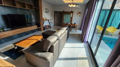 Villa con piscina de 2 dormitorios y 2 baños cerca de Big Buddha, Chalong