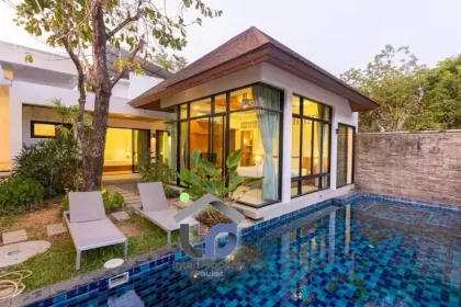 Villa privée 3 chambres avec piscine en location à Rawai, Phuket