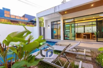 Villa privée 3 chambres avec piscine en location à Rawai, Phuket