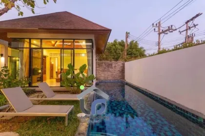 Villa privée 3 chambres avec piscine en location à Rawai, Phuket