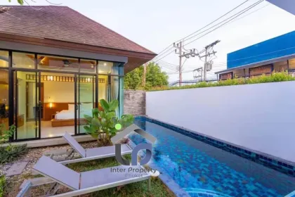 Villa privée 3 chambres avec piscine en location à Rawai, Phuket