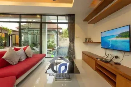 Villa privée 3 chambres avec piscine en location à Rawai, Phuket