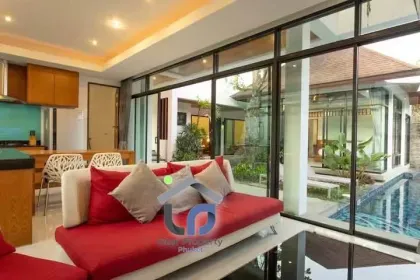 Villa privée 3 chambres avec piscine en location à Rawai, Phuket