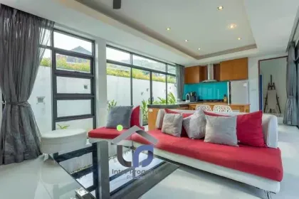 Villa privée 3 chambres avec piscine en location à Rawai, Phuket