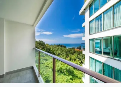 Studio Condo with Sea View Near Kamala Beach