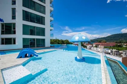 Studio Condo with Sea View Near Kamala Beach