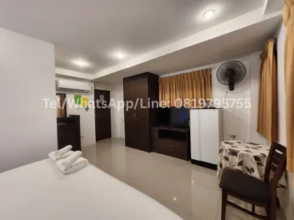 อพาร์ตเมนต์ 1 ห้องนอนให้เช่าใกล้วงเวียนฉลอง