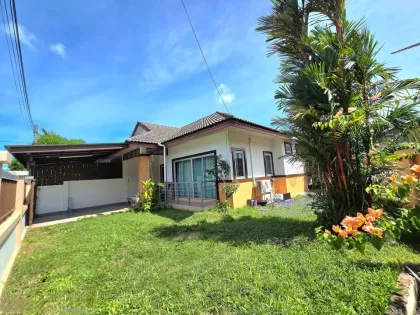 2-Bedroom 2-Bath House with Garden Near Robinson Lifestyle Chalong