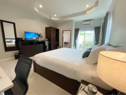 อพาร์ตเมนต์ 1 ห้องนอน ใกล้ชายหาดราไวย์และในหาน