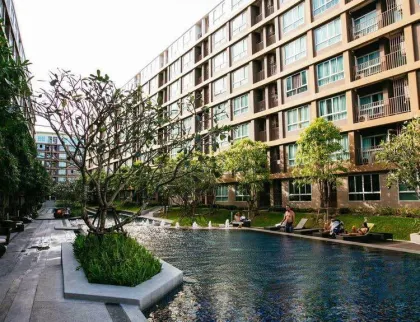 1-комнатная квартира с видом на бассейн в D Condo Creek Kathu
