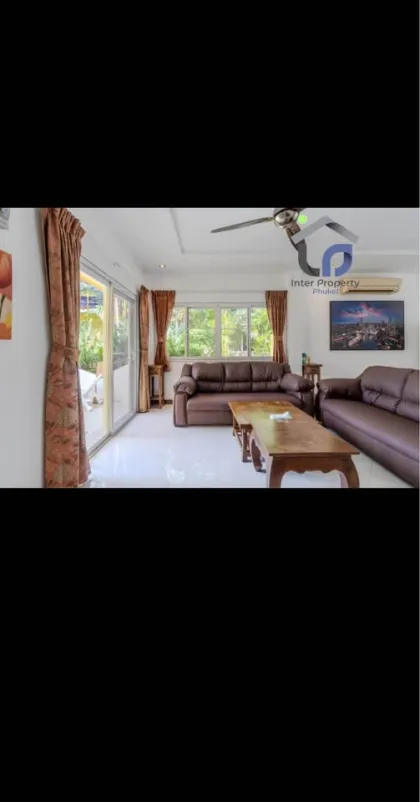Acogedora villa con piscina de 3 hab. cerca de playas Rawai y Nai Harn