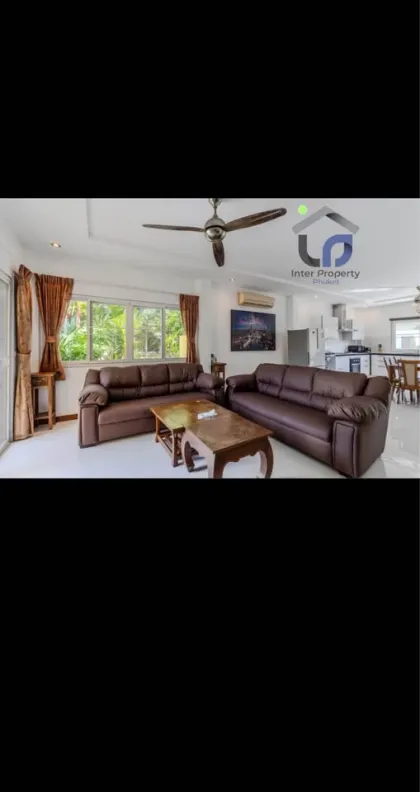 Acogedora villa con piscina de 3 hab. cerca de playas Rawai y Nai Harn