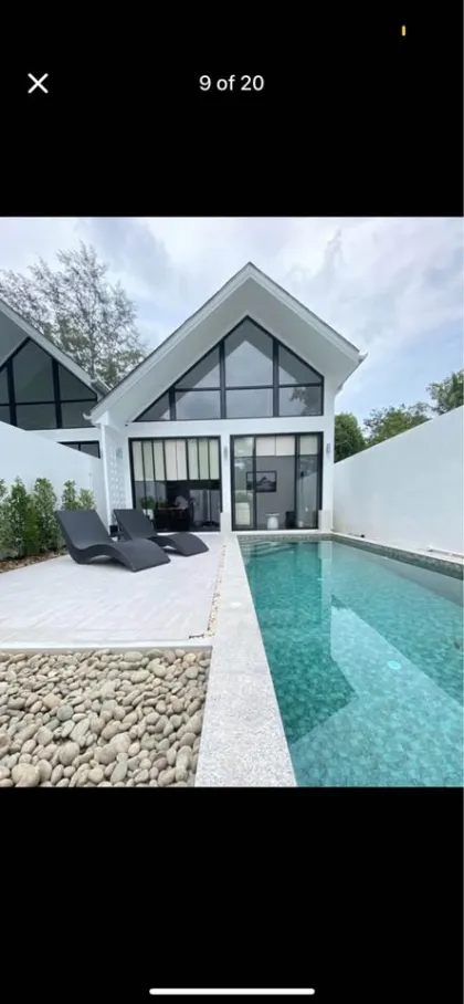 Villa Moderne avec Piscine à Louer à Baan Para, Phuket