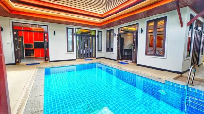 Частная вилла с бассейном 2 спальни 2 ванные в Land & Houses Park Chalong