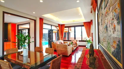 Частная вилла с бассейном 2 спальни 2 ванные в Land & Houses Park Chalong