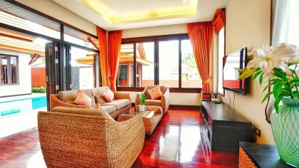 Частная вилла с бассейном 2 спальни 2 ванные в Land & Houses Park Chalong