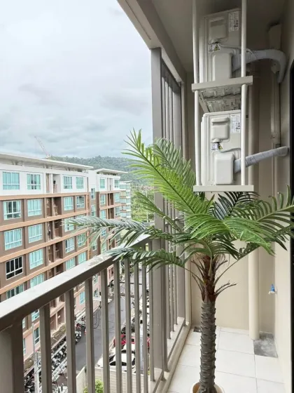 Квартира с 1 спальней и видом на бассейн в Кату