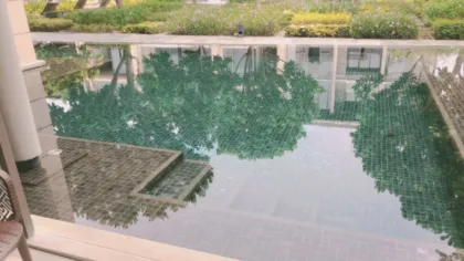 คอนโด 2 ห้องนอน พร้อมทางเข้าถึงสระว่ายน้ำ ที่บ้านในเขาใหม่