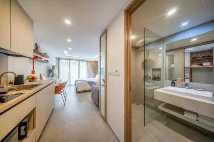 1-Zimmer-Wohnung mit Bad in Homa Chalong Bay