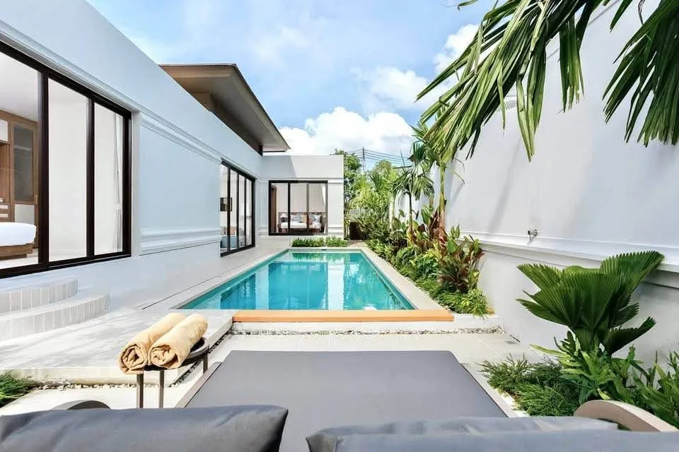3 Schlafzimmer, 3 Badezimmer Villa mit Privatpool zur Miete in Nai Harn